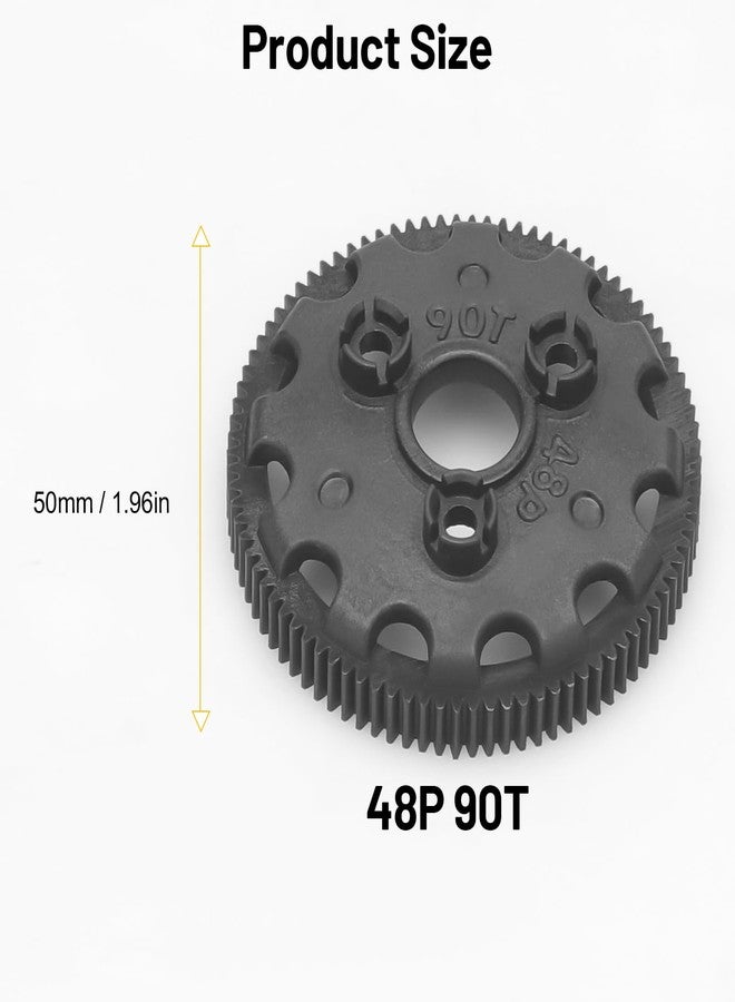 daitoku 48P 90T Spur Gear Transmission Gears RC Upgrade Parts 5Pcs for 1/10 Slash 2WD Rustler Stampede Bandit VXL XL-5 - Image 4